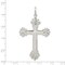Sterling Silver INRI Cross Charm Religious Jewelry 52mm x 35mm